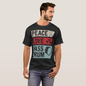 S2 Bass Drum Bass Drummer Bass Drumming (39) T-shirt (Voorkant volledig)