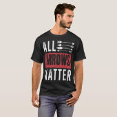 S2 Boogschutter Pijlen Boog (67) T-shirt (Voorkant volledig)