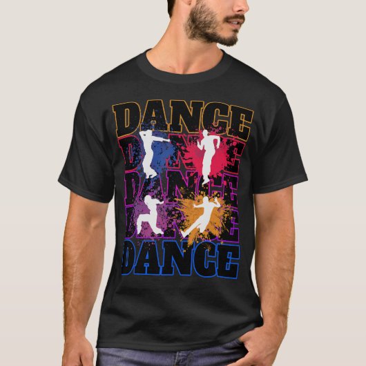 S2 Breakdance Breakdancer (75) T-shirt (Voorkant)