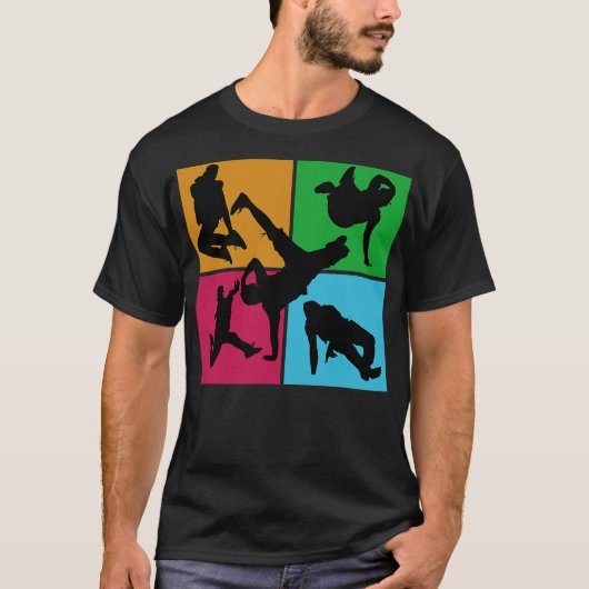 S2 Breakdance Breakdancer (77) T-shirt (Voorkant)