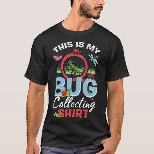 S2 Bug Collecting Insect Insects Bugs (38) T-shirt (Voorkant)