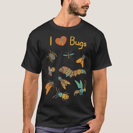 S2 Bug Insecten Insecten Bugs verzamelen (3) T-shirt (Voorkant)
