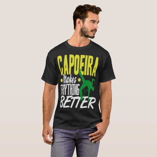 S2 Capoeira (357) T-shirt (Voorkant volledig)