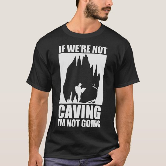 S2 Caving Caver Spelunking Speleologie (118) T-shirt (Voorkant)