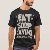S2 Caving Caver Spelunking Speleologie (33) T-shirt (Voorkant)