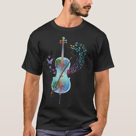 S2 Cellist Cellin (155) T-shirt (Voorkant)