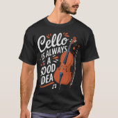 S2 Cellist Cellin (195) T-shirt (Voorkant)