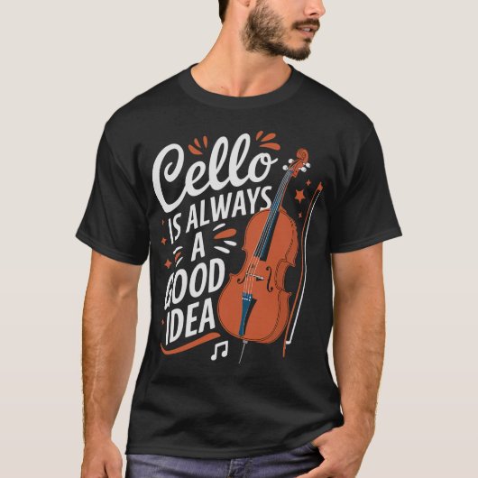 S2 Cellist Cellin (195) T-shirt (Voorkant)