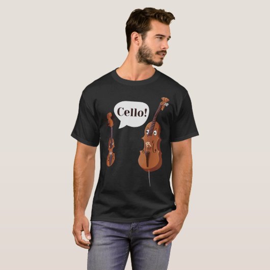 S2 Cellist Cellin (30) T-shirt (Voorkant volledig)