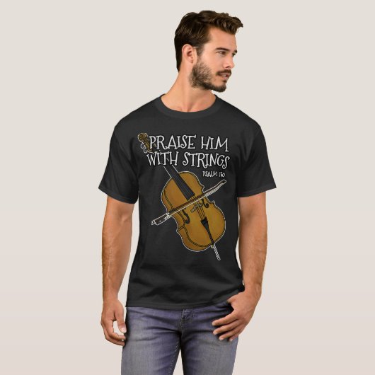 S2 Cellist Cellin (74) T-shirt (Voorkant volledig)