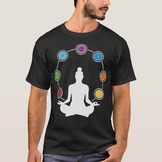 S2 Chakra Chakra Meditatie (41) T-shirt (Voorkant)