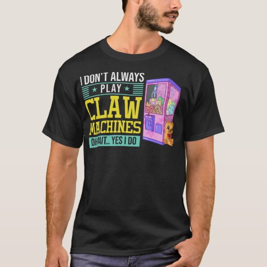 S2 Claw Machine Kraan Arcade Pluche Grabber (12) T-shirt (Voorkant)