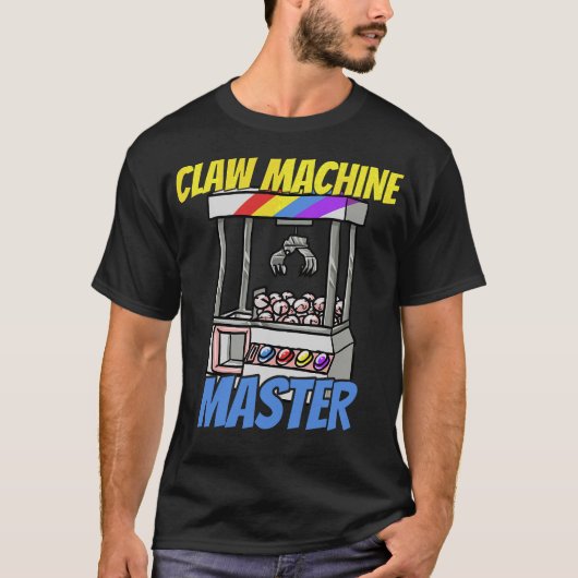 S2 Claw Machine Kraan Arcade Pluche Grabber (14) T-shirt (Voorkant)