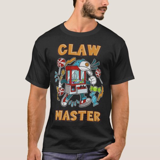 S2 Claw Machine Kraan Arcade Pluche Grabber (26) T-shirt (Voorkant)