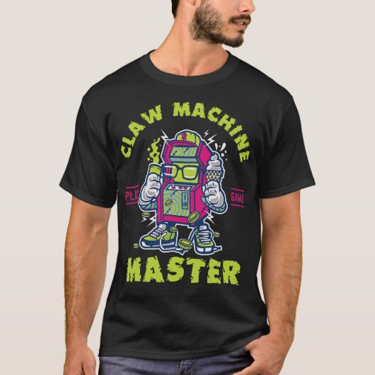 S2 Claw Machine Kraan Arcade Pluche Grabber (48) T-shirt (Voorkant)