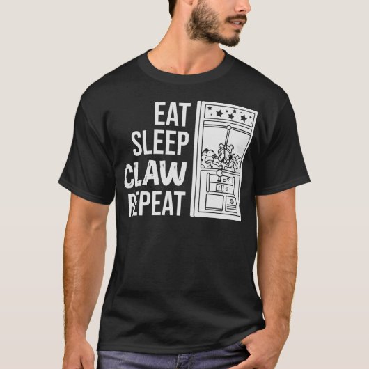 S2 Claw Machine Kraan Arcade Pluche Grabber (49) T-shirt (Voorkant)