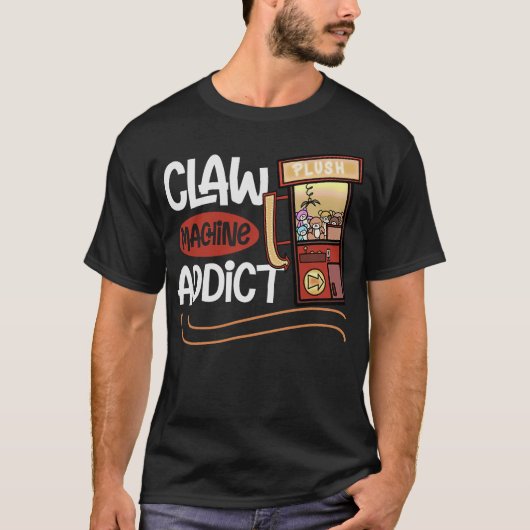 S2 Claw Machine Kraan Arcade Pluche Grabber (89) T-shirt (Voorkant)