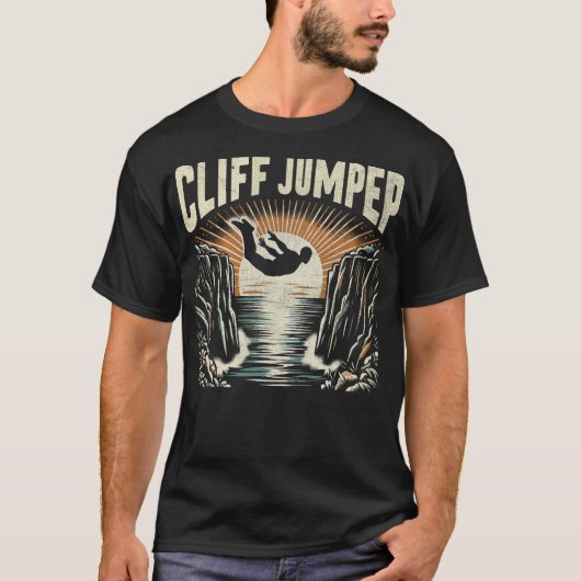 S2 Cliff Diving (32) T-shirt (Voorkant)