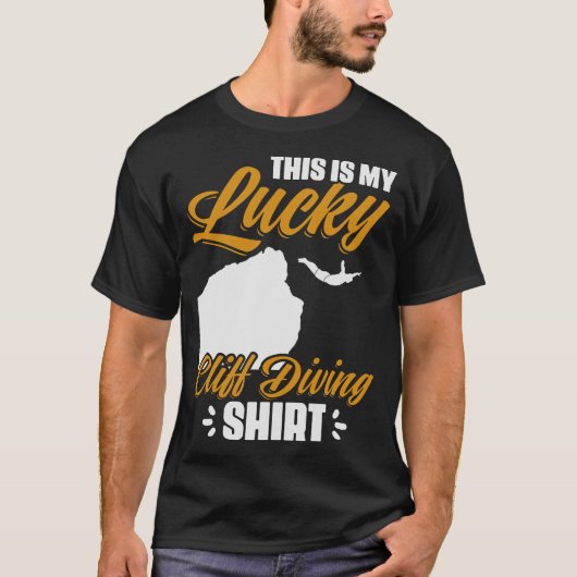 S2 Cliff Diving (40) T-shirt (Voorkant)