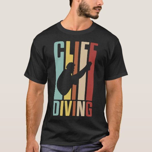 S2 Cliff Diving (4) T-shirt (Voorkant)