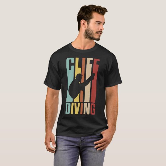 S2 Cliff Diving (4) T-shirt (Voorkant volledig)