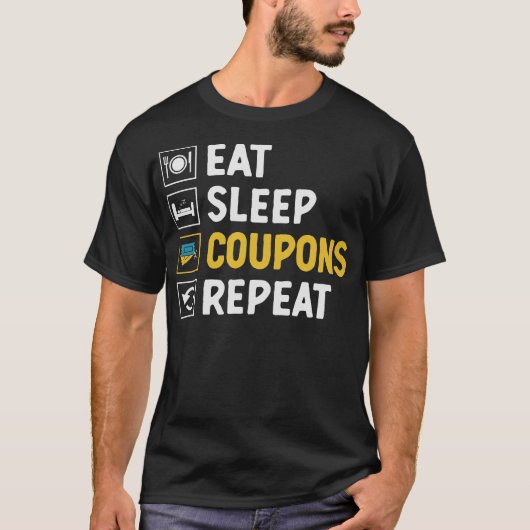 S2 Coupon Coupons Coupons Couponer (90) T-shirt (Voorkant)