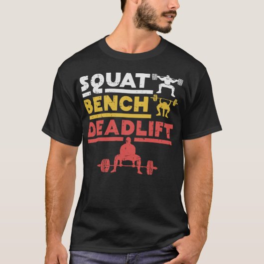 S2 Deadlift (135) T-shirt (Voorkant)