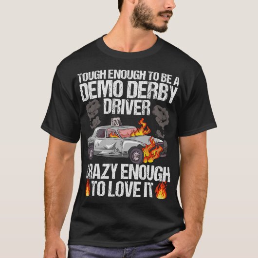 S2 Demolition Derby Smashing Cars (11) T-shirt (Voorkant)