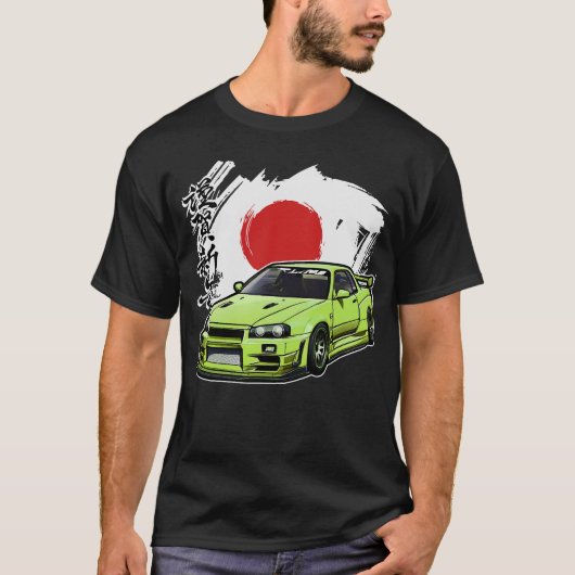 S2 Drifting Drift Car (104) T-shirt (Voorkant)