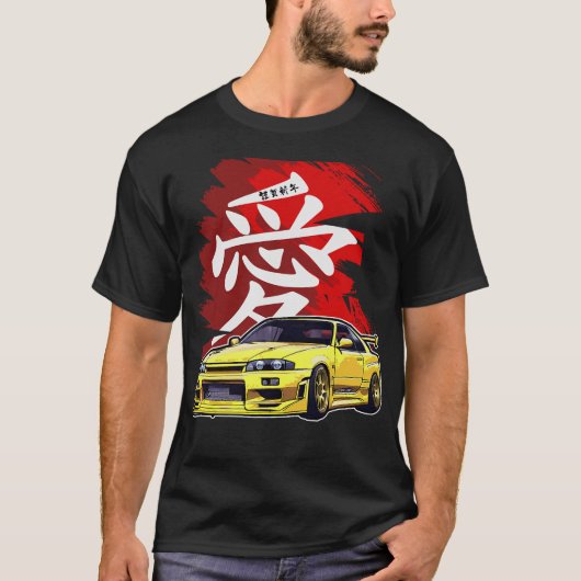 S2 Drifting Drift Car (108) T-shirt (Voorkant)