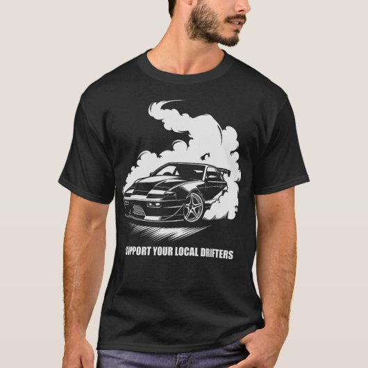 S2 Drifting Drift Car (128) T-shirt (Voorkant)