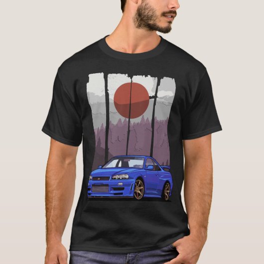 S2 Drifting Drift Car (14) T-shirt (Voorkant)
