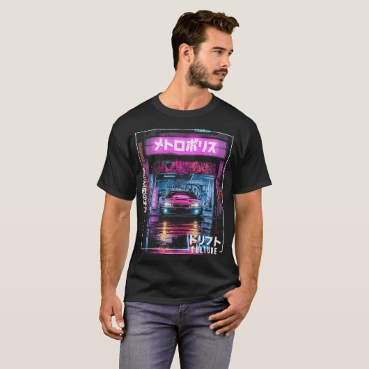 S2 Drifting Drift Car (160) T-shirt (Voorkant volledig)