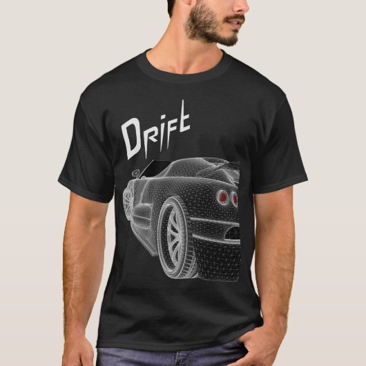 S2 Drifting Drift Car (16) T-shirt (Voorkant)