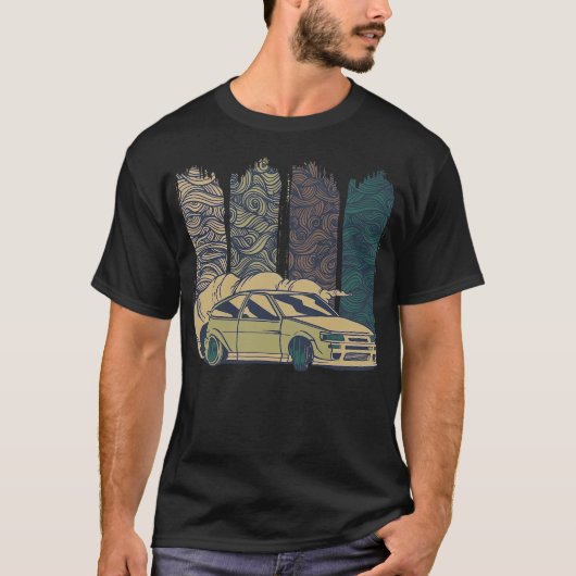 S2 Drifting Drift Car (179) T-shirt (Voorkant)