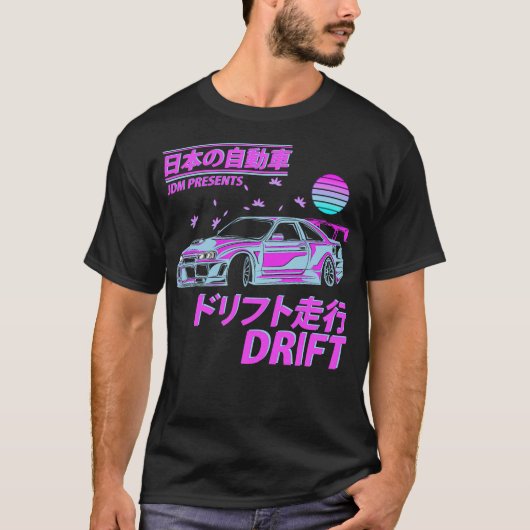 S2 Drifting Drift Car (180) T-shirt (Voorkant)