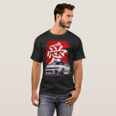 S2 Drifting Drift Car (207) T-shirt (Voorkant volledig)