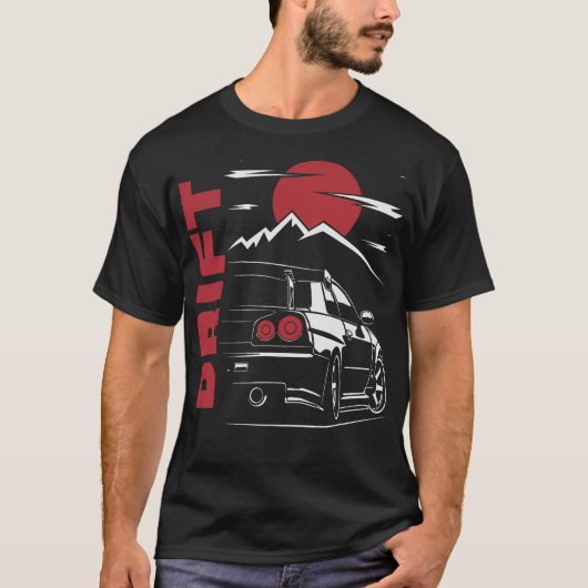S2 Drifting Drift Car (2) T-shirt (Voorkant)