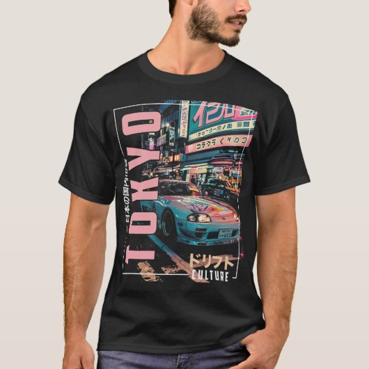 S2 Drifting Drift Car (42) T-shirt (Voorkant)