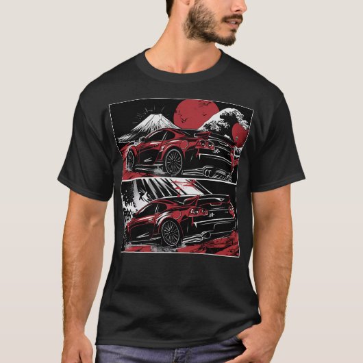 S2 Drifting Drift Car (52) T-shirt (Voorkant)