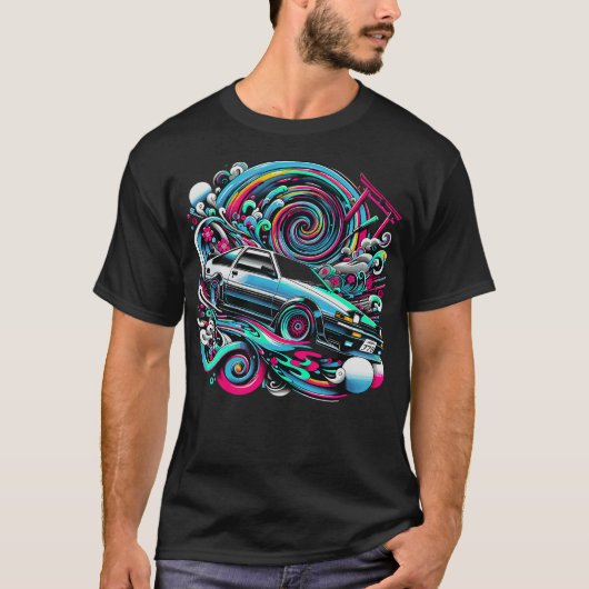 S2 Drifting Drift Car (75) T-shirt (Voorkant)