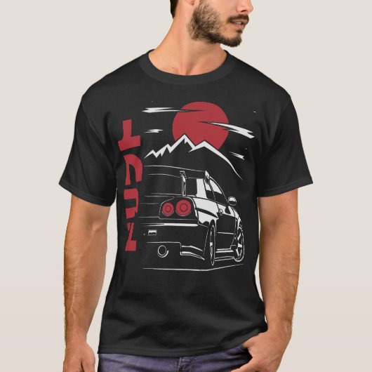 S2 Drifting Drift Car (7) T-shirt (Voorkant)