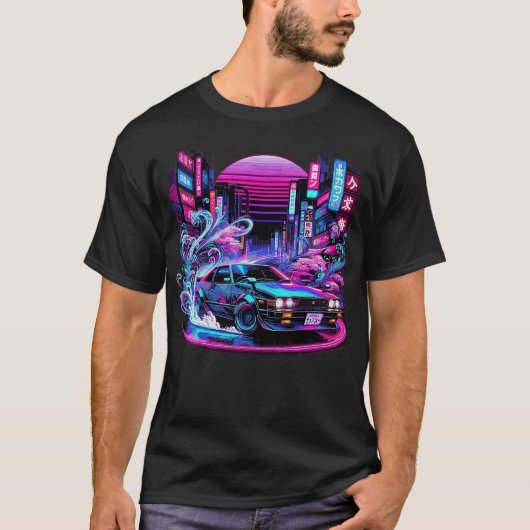 S2 Drifting Drift Car (81) T-shirt (Voorkant)