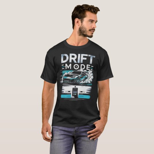 S2 Drifting Drift Car (90) T-shirt (Voorkant volledig)