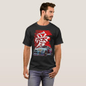 S2 Drifting Drift Car (91) T-shirt (Voorkant volledig)