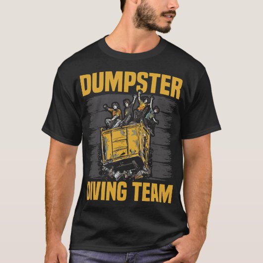 S2 dumpster duiken (138) t-shirt (Voorkant)