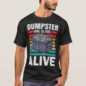 S2 dumpster duiken (61) t-shirt (Voorkant)