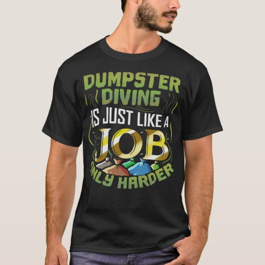 S2 dumpster duiken (89) t-shirt (Voorkant)
