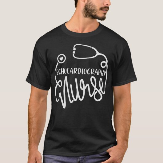 S2 Echocardiography Echocardiographer (20) T-shirt (Voorkant)
