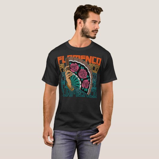 S2 Flamenco (51) T-shirt (Voorkant volledig)